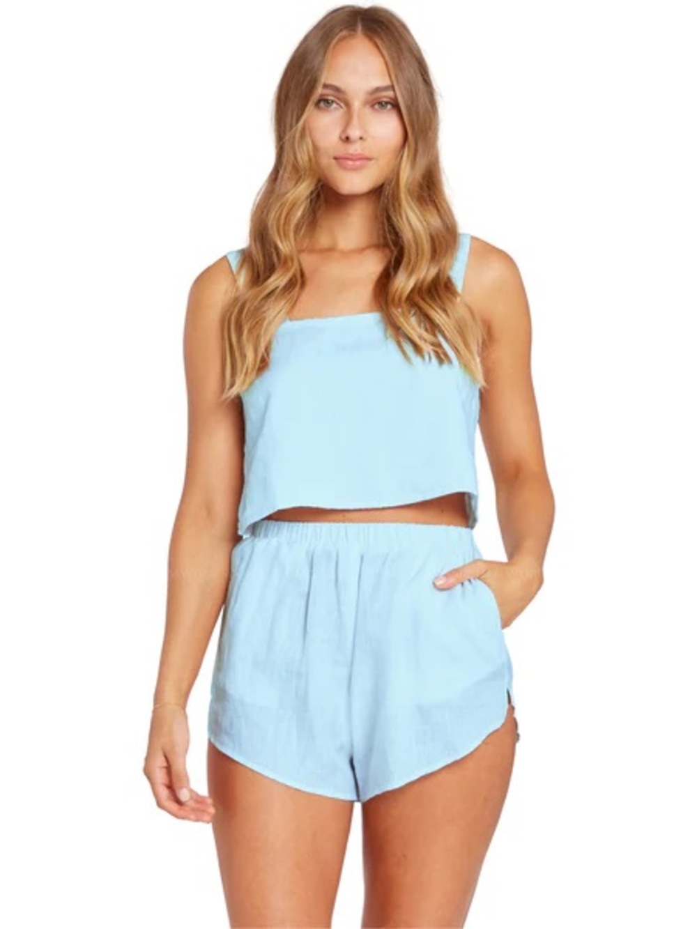 Vitamin A Light Blue Tallows Linen Set